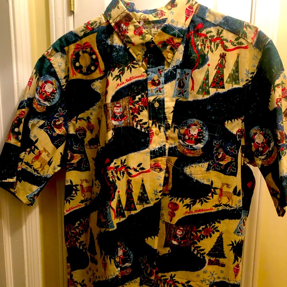 Vintage 2010 edition Reyn Spooner Christmas Shirt.